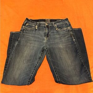 Salvage Women's Dark Wash Straight Leg Jeans